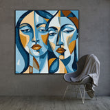 Female Cubism Portraits and Figures – Contemporary Art for Modern Spaces