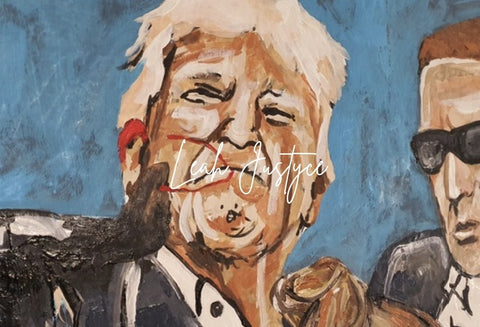 Donald Trump Assassination Attempt Painting | Original Art