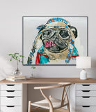 Doug The Pug Print