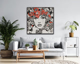 Feminine Grace | Abstract Art Prints