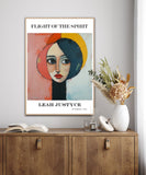 Abstract Art Poster | Flight Of The Spirit