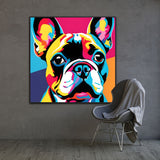 French Bulldog Art Hand Painted Pop Art