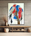 ***MASSIVE ART SALE*** Galahs In Blue