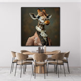 Giraffe Aristocracy | Giraffe In Clothing Art