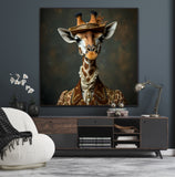 Majesty In Stature | Giraffe In Clothing Art