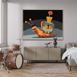 Gus the Snail Made-to-Order Portrait Paintings