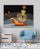 Gus the Snail Made-to-Order Portrait Paintings