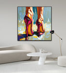 Chasing Heights | High Heeled Shoe Art Prints