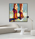 Chasing Heights | High Heeled Shoe Art Prints