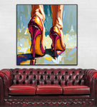 Chasing Heights | High Heeled Shoe Art Prints