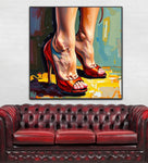 Glamour In Motion | High Heeled Shoe Art Prints