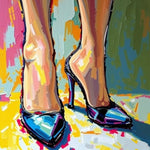 Rise and Shine | High Heeled Shoe Art Prints