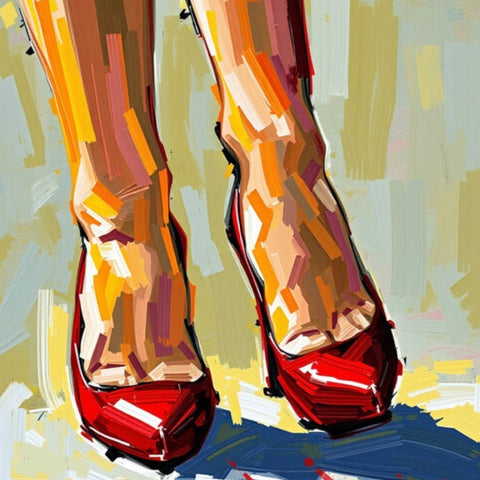 The Power Of A Heel | High Heeled Shoe Art Prints