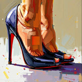 Poised For Perfection | High Heeled Shoe Art Prints