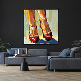 The Power Of A Heel | High Heeled Shoe Art Prints