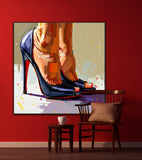 Poised For Perfection | High Heeled Shoe Art Prints