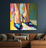 Rise and Shine | High Heeled Shoe Art Prints