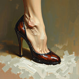 The Art Of Ascent | High Heeled Shoe Art Prints