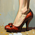 Sculptured Sophistication | High Heeled Shoe Art Prints