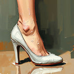 Luxe Layers | High Heeled Shoe Art Prints