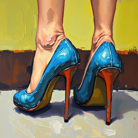 Strut Your Style | High Heeled Shoe Art Prints