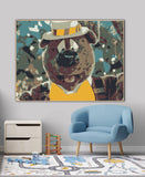 Humphrey B. Bear Made-to-Order Portrait Paintings