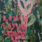 Abstract Mini Love Heart Painting - It's All About Love