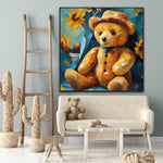 Rainy Day Cuddles | Kids Wall Art Print