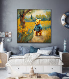 Dreams In The Meadow | Kids Wall Art Print