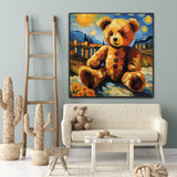 The Explorers Bear | Kids Wall Art Print