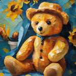 Rainy Day Cuddles | Kids Wall Art Print