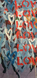 Love Symphony - Abstract Love Heart Painting