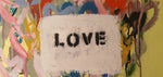 Love Heart Painting - LOVE | Original Art