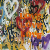 Abstract Love Heart Painting - Radiant Love