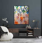 Abstract Love Heart Painting | Loved By You