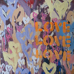 Abstract Mini Love Heart Painting - The Language Of Love