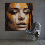 Eloquent Silence | Close Up Women Portrait