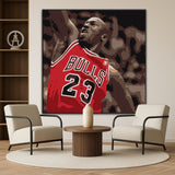 Michael Jordan Portrait Painting