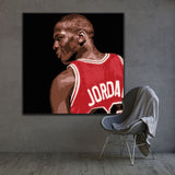 Michael Jordan Portrait Painting