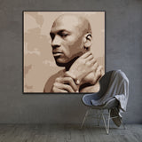 Michael Jordan Portrait Painting