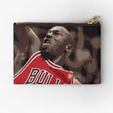 Michael Jordan Zipper Purse