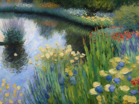 Echoes Of Spring | Monet’s Garden Inspired Prints