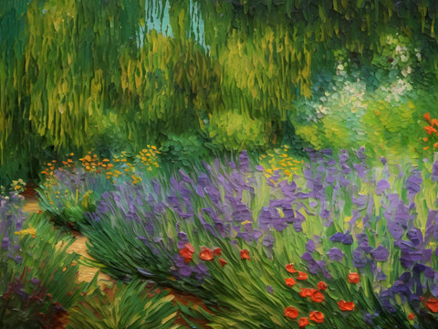 Garden Symphony | Monet’s Garden Inspired Prints