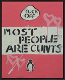 Penguin Book Covers Art - Most People Are Cunts