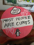 Most People Are Cunts - Penguin Book Cover Inspired Art