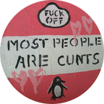 Most People Are Cunts - Penguin Book Cover Inspired Art