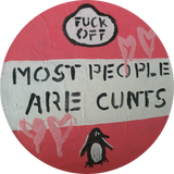 Most People Are Cunts - Penguin Book Cover Inspired Art