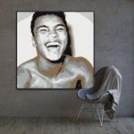 Muhammad Ali Portrait Painting