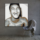 Muhammad Ali Portrait Painting