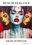 VOGUE Cover Pop Art Poster | MUSE OF ELEGANCE